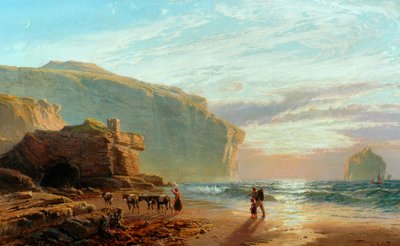 Off the Cornish Coast (Trebariwith Strand) by John Mogford